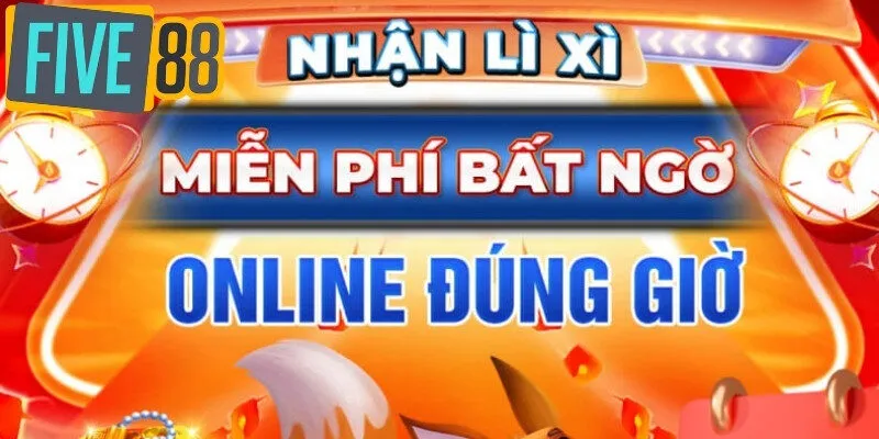 Cập nhật chương trình lì xì mỗi ngày tại Five88